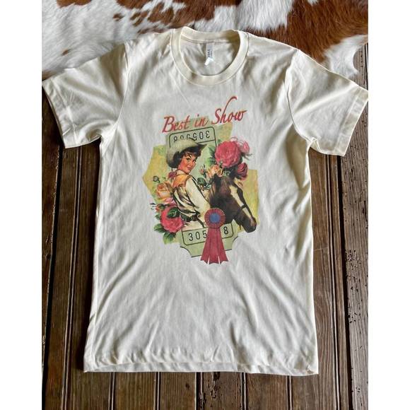 NEW CRY BABY best in show tee in white - Picture 3 of 3